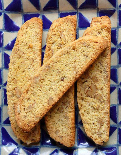 Wine Forest Wild Foods Fenel Walnut Biscotti made with our Pure Wild Harvested California Fennel Pollen