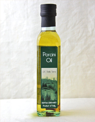 Wine Forest Wild Foods brings you bottle of D Dalla Terra Porcini Oil